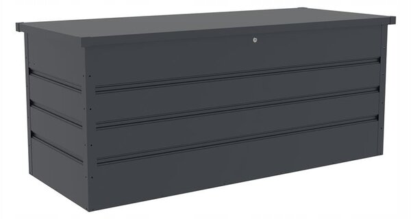 Kovový zahradní box 770 l černý