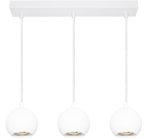 Osram - Lustr na lanku SPOT SPHERAL 3xGU10/6W/230V bílá