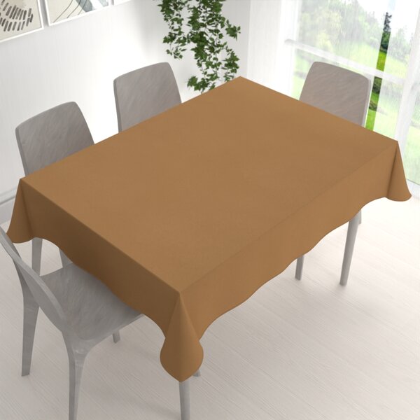 Biante Dekorační obdélníkový ubrus BKU-120 Bronzově hnědý 50x100 cm