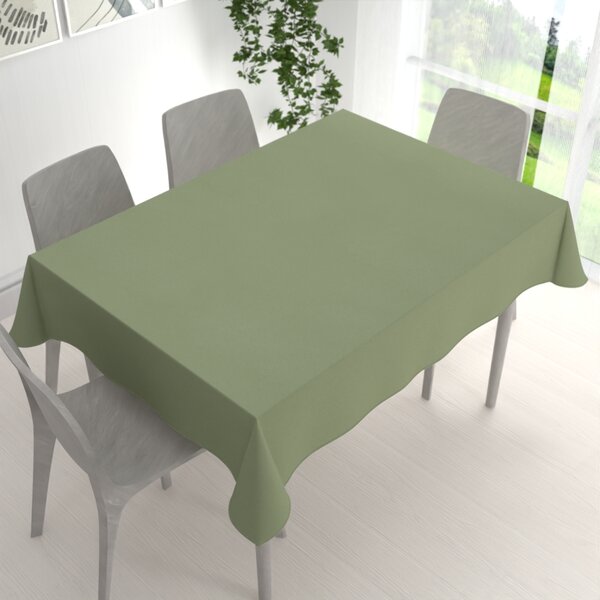 Biante Dekorační obdélníkový ubrus BKU-118 Šedozelený 50x100 cm