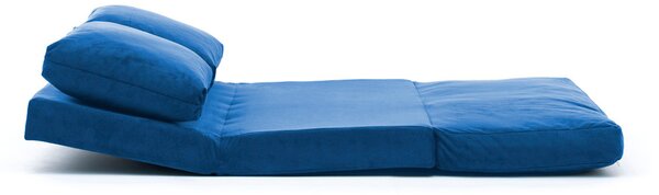 Pohovka futon Tilda (Modrá). Akce -25%