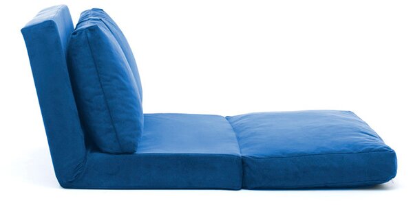 Pohovka futon Tilda (Modrá). Akce -25%