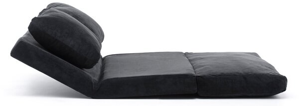 Pohovka futon Tilda (Černá). Akce -25%