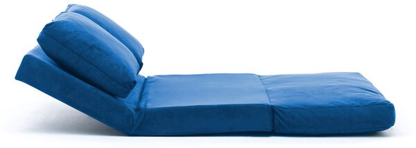 Pohovka futon Tilda (Modrá). Akce -25%