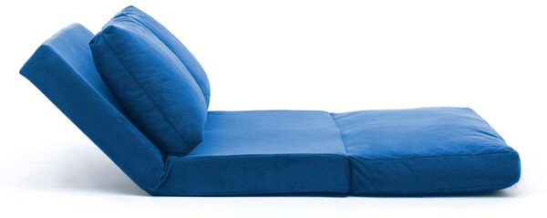 Pohovka futon Tilda (Modrá). Akce -25%