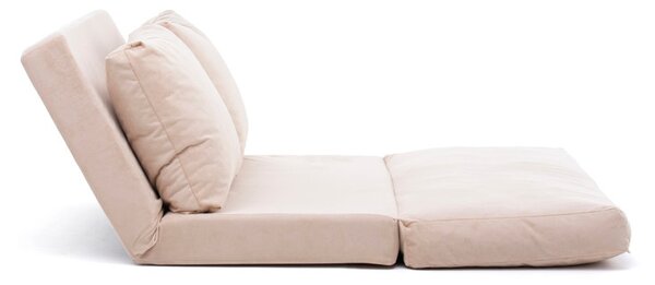 Pohovka futon Tilda (Krémová). Akce -25%