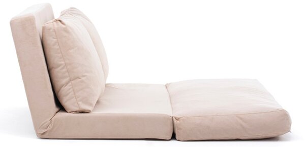Pohovka futon Tilda (Krémová). Akce -25%
