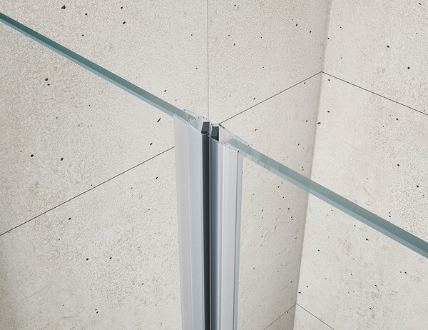 Gelco Gelco, LORO sprchové dveře dvoukřídlé 800mm, čiré sklo, GN4380
