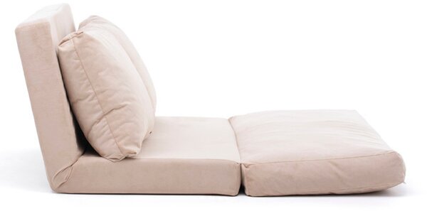 Pohovka futon Tilda (Krémová). Akce -25%