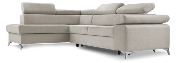 Rohová sedací souprava Madeira (béžová) (L). Akce -30%