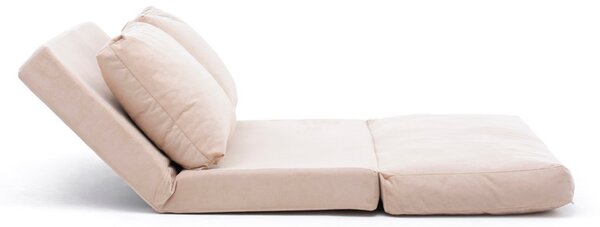 Pohovka futon Tilda (Krémová). Akce -25%