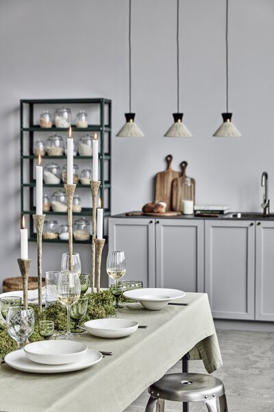 Hluboký talíř Pion Grey/White 19 cm