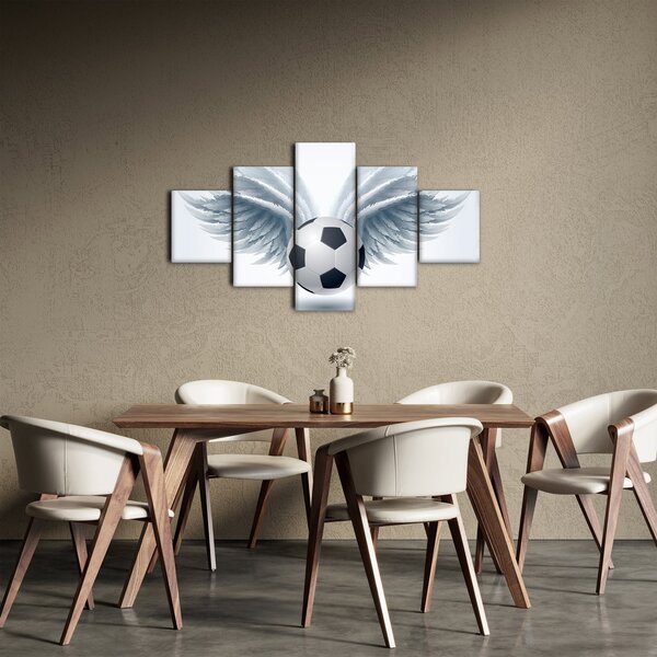 Obraz - Balón s křídly (125x70 cm)