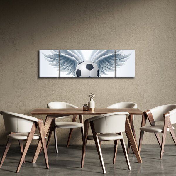 Obraz - Balón s křídly (170x50 cm)