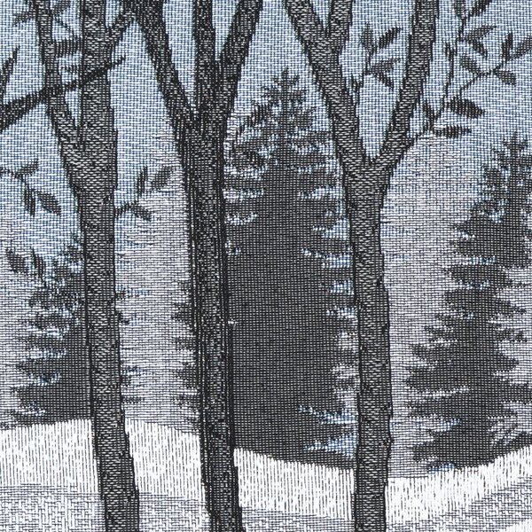 Povlak MOTIV stromy bílošedá 45 x 45 cm