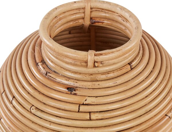 Dekorativní váza ELATIA Ratan 50 cm Přírodní