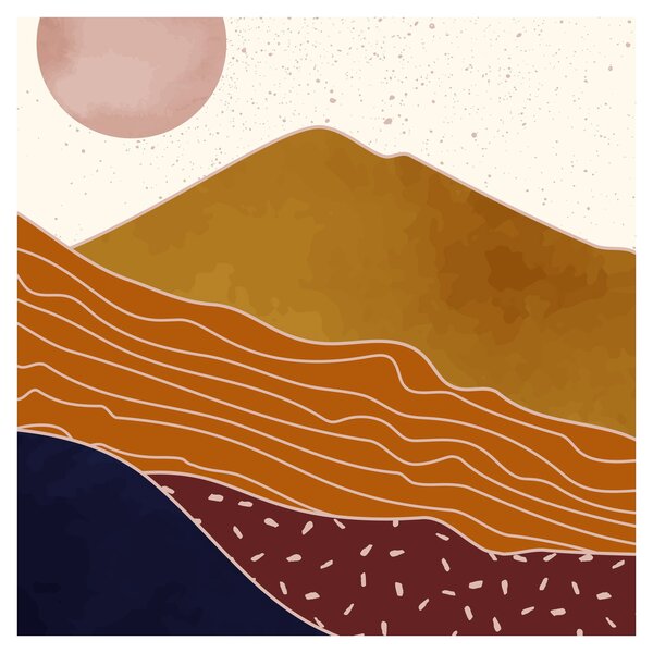 Obraz - Západ slunce (30x30 cm)