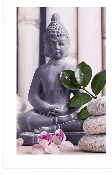Plakát s paspartou wellness Buddha
