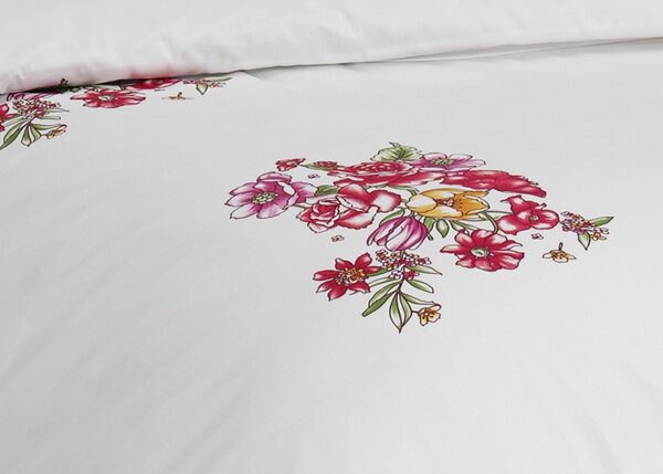 BedTex povlečení bavlněný satén Buket 140x200, 70x90 cm