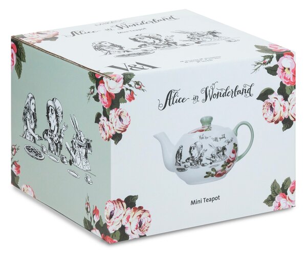 Mikasa Čajová konvice V&A Alice in Wonderland, porcelán, 400 ml MKALMINITP