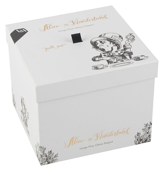 Mikasa Čajová konvice V&A Alice in Wonderland, porcelán, 1100 ml 5200025
