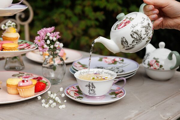 Mikasa Čajová konvice V&A Alice in Wonderland, porcelán, 400 ml MKALMINITP