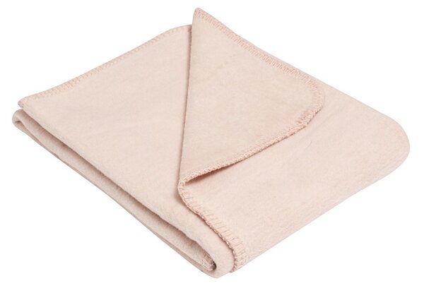 NEW BABY Dětská bavlněná deka růžová Bavlna 75x100 cm