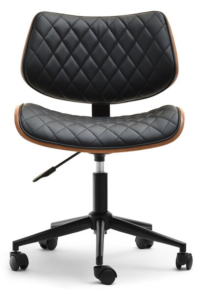 Židle Brunko (ořech černý + chromová). Akce -10%