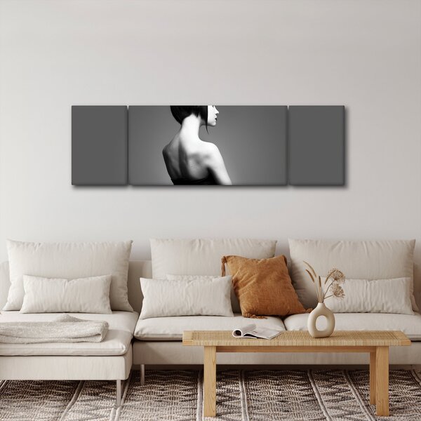 Obraz elegantní ženy (170x50 cm)