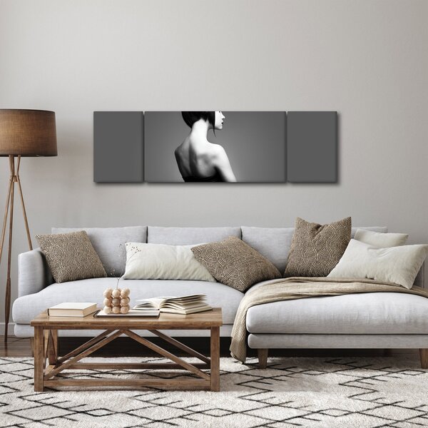 Obraz elegantní ženy (170x50 cm)