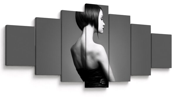 Obraz elegantní ženy (210x100 cm)