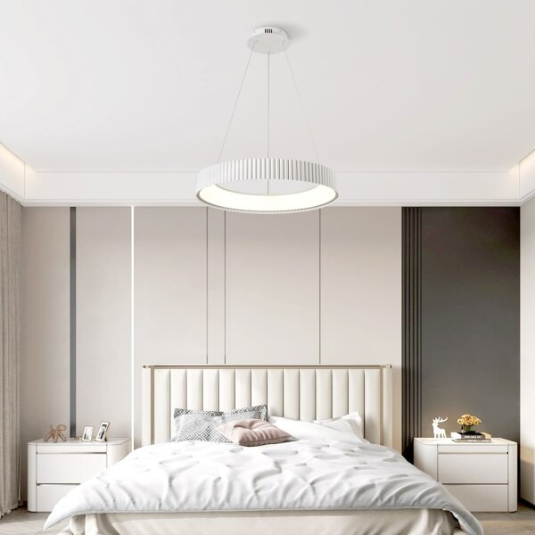 Brilagi - LED Stmívatelný lustr FALCON MODERN LED/54W/230V pr. 60 cm bílá + DO