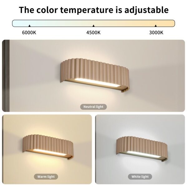 Brilagi -LED Nást. svít. FALCON MODERN LED/10W/230V 30 cm 3000/4500/6000K béžová