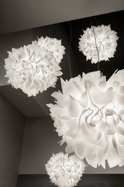 Slamp designová závěsná svítidla Veli Foliage Suspension Small (průměr 45 cm)