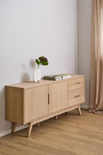 Actona Komoda Marte 180 cm dub bělený