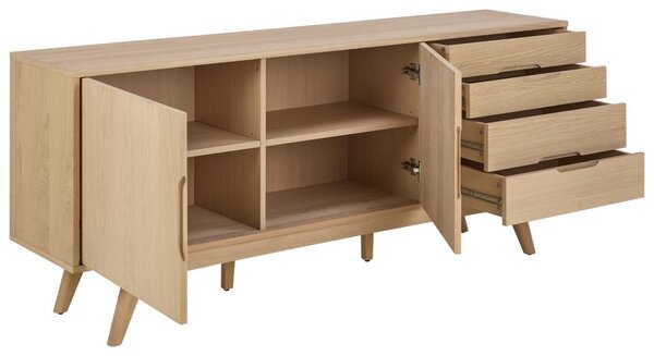 Actona Komoda Marte 180 cm dub bělený