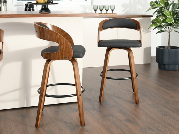 Židle Hook (ořech tmavý). Akce -10%