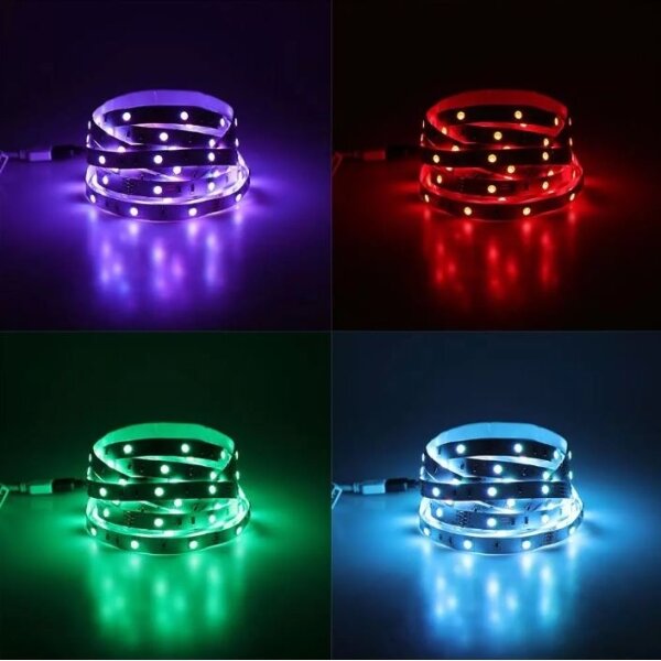 LED RGB Stmívatelný pásek 2x5m LED/4,8W/230V + DO