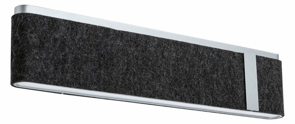 PAULMANN LED nástěnné svítidlo 3-krokové-stmívatelné Jagun 2700K 230V 18W antracit akustické