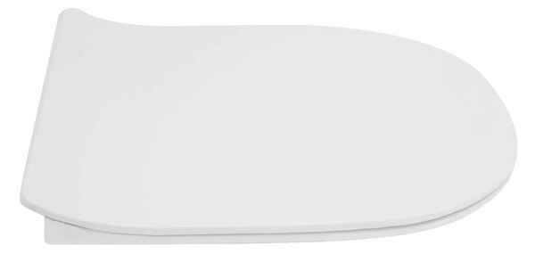 Rea - WC sedátko se zpomalovacím mechanismem Flat - bílá