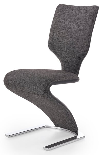 Jídelní židle SCK-307 tmavě šedá/černá