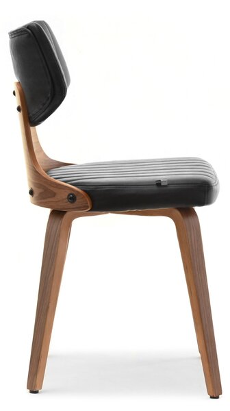 Židle Iris (ořech tmavý + ořech). Akce -10%