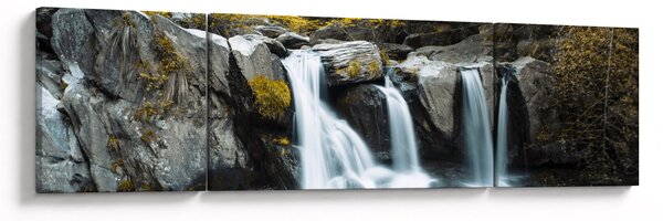 Obraz - Vodopády, Lushan, Čína (170x50 cm)