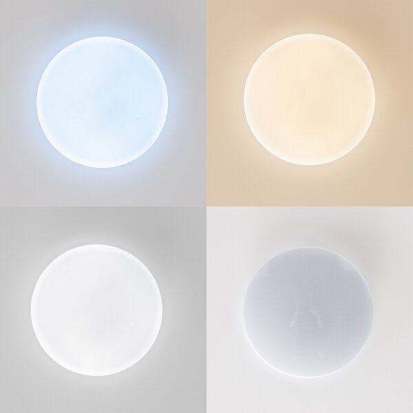 Brilagi - LED Stm. strop. sv. SMART STARS LED/24W/230V pr. 38 cm Wi-Fi Tuya + DO