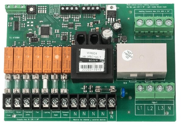 Harvia tištěný obvod wx604 pro parní generátor HGP, HGX