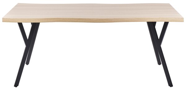 Jídelní stůl ALTON Světle hnědá 180 cm 90 cm