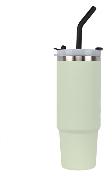 Runbott Latt Termohrnek s rukojetí a brčkem - 800 ml, Melounový
