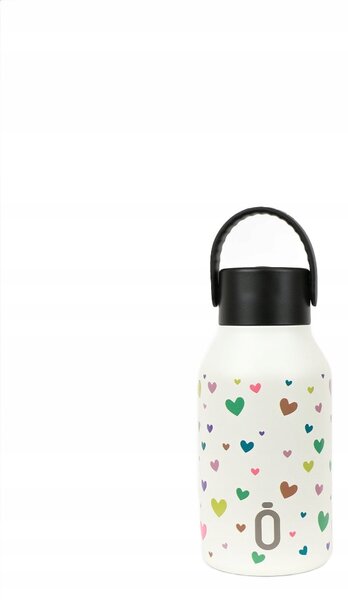 Termoska Runbott Mii 350 ml krémová s konfety