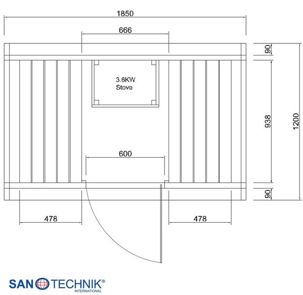 SUDOVÁ SAUNA Sanotechnik, Online Only