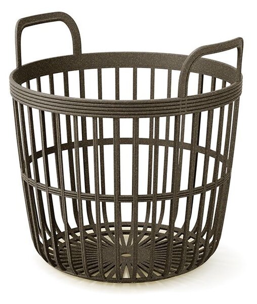 Prosperplast Koš s uchy Zania III kávový, varianta 36,4 cm